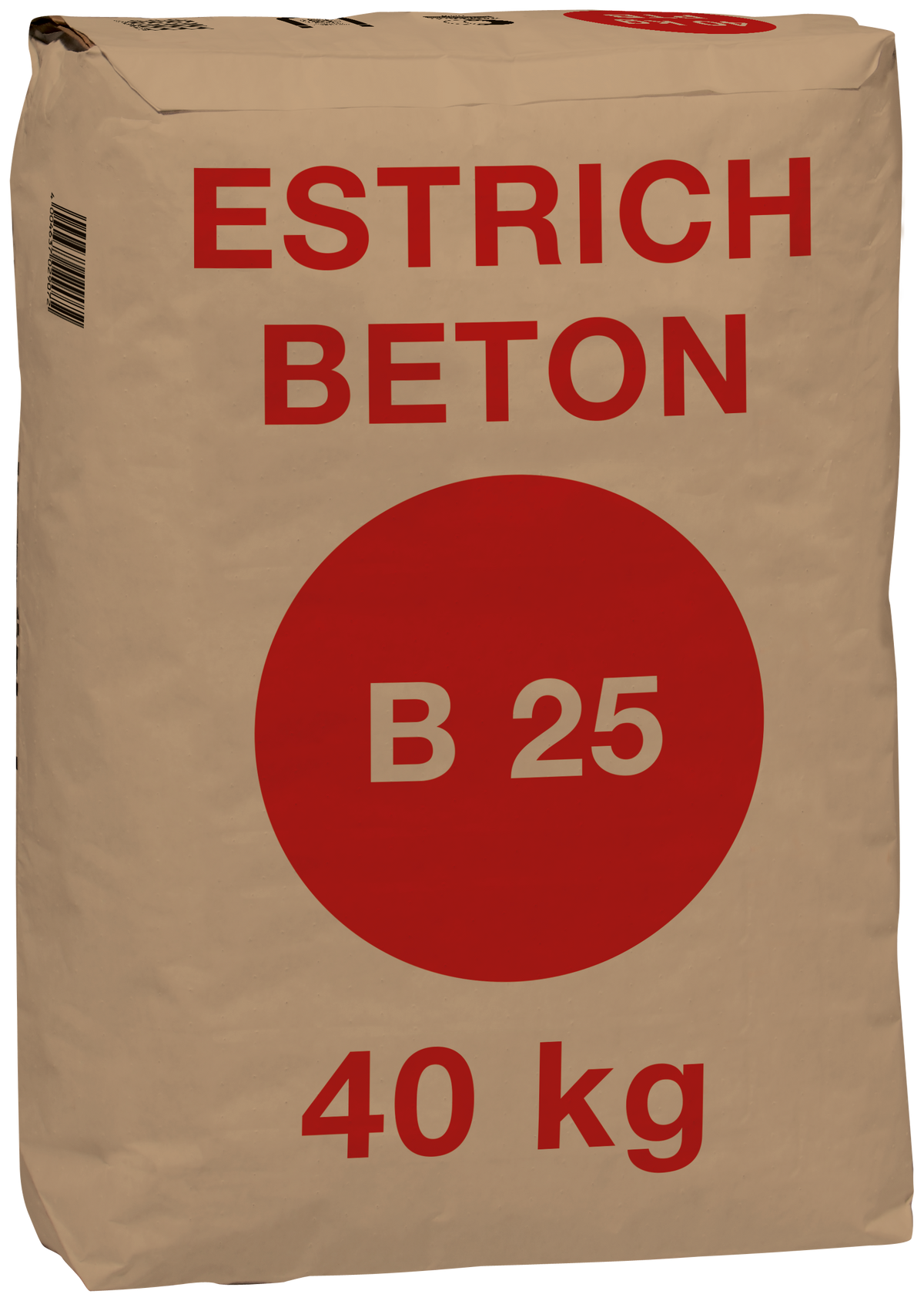 Estrichbeton gesackt