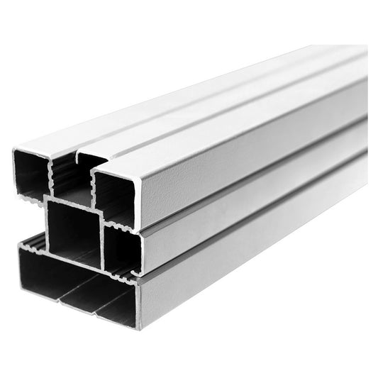 Aluminium-Steckzaunpfosten für WPC Zaun Wollbach