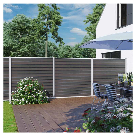 WPC-Steckzaunsystem WOLLBACH