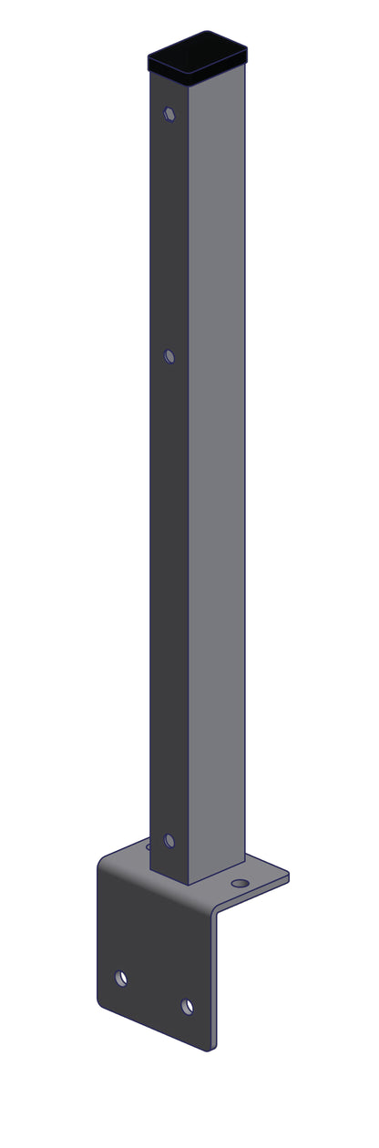 Montagefuß 10x10 für Basispfosten